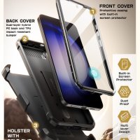 Калъф SUPCASE Unicorn Beetle Pro за Samsung Galaxy S24 ultra / Plus 5G (черен), снимка 5 - Калъфи, кейсове - 44324483