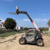 Услуги с мини телескопичен товарач Manitou MT420H, снимка 1 - Други услуги - 41889987