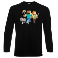 Мъжка тениска майнкрафт Minecraft 1,Minecraft,Игра,Забавление,подарък,Изненада,Рожден Ден., снимка 10 - Тениски - 36494957