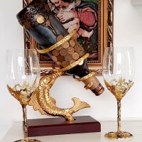 Комплект чаши за вино - NEW, снимка 7 - Подаръци за юбилей - 41908308