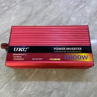 Инвертор, ukc преобразувател от 12V на 220V, 4000W, снимка 2 - Друга електроника - 42559362