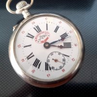 Колекционерски джобен часовник Роскопф, Rosscopf ancre, работи отлично, снимка 3 - Антикварни и старинни предмети - 40098575