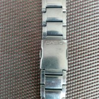 Продавам верижка за часовник CASIO.Не е нова.Размерите са на снимките., снимка 2 - Мъжки - 42671306