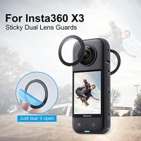 Нови Защитни Капаци за Insta360 X3 Водоустойчиви Предпазва от драскотини, снимка 3 - Чанти, стативи, аксесоари - 42648712