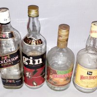 Стари бутилки от алкохол, вино и др., празни, снимка 11 - Колекции - 35683198