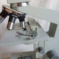 Бинокулярен микроскоп Laboval Carl Zeiss, снимка 3 - Медицинска апаратура - 41572078