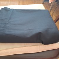 Вълнен черен зимен плат за шиене, снимка 2 - Други стоки за дома - 41979485