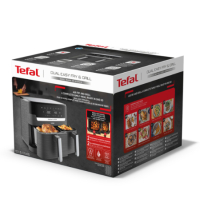 Фритюрник с горещ въздух Tefal Dual Easy Fry & Grill EY905B10, 8,3л., снимка 3 - Фритюрници - 44688644