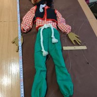 Марионетка-кукла на конци., снимка 3 - Антикварни и старинни предмети - 44242655