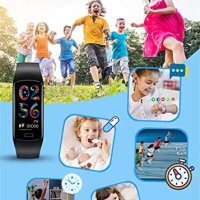 Нов Смарт часовник Детски фитнес тракер Android IOS Момичета Момчета Подарък, снимка 7 - Смарт гривни - 41892173
