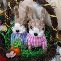Великденски заек за декорация , снимка 9 - Други - 35926420