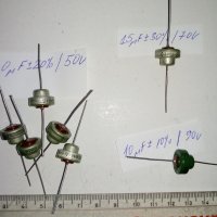 Танталово-сребърни кондензатори К52-2 и ЭТО-1, снимка 4 - Друга електроника - 35827891