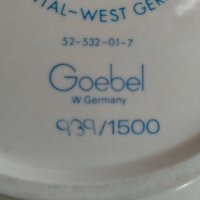 Порцелан чиния W Goebel West Germany Limited Edition, снимка 12 - Колекции - 44243042
