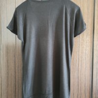 черна тениска с паети и момиче , снимка 4 - Тениски - 42010078