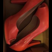 Високи Дамски Цикламени токчета , снимка 4 - Дамски елегантни обувки - 44920925