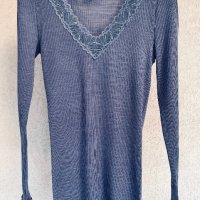 Скъпа нежна блуза меринос и коприна  Швейцария, снимка 3 - Блузи с дълъг ръкав и пуловери - 42507685