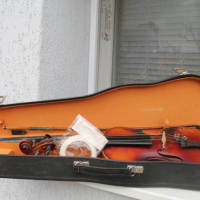 Цигулка, снимка 1 - Струнни инструменти - 44748119