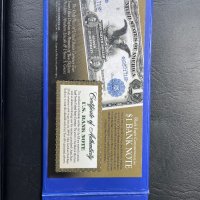 1$ Американски долар със сребърен сертификат , снимка 2 - Нумизматика и бонистика - 40481838