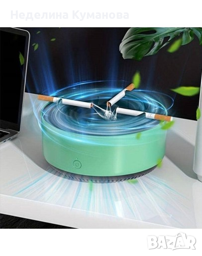 ❌ БЕЗДИМЕН ПЕПЕЛНИК АБСОРБИРА ДИМ ОТ ЦИГАРИ, снимка 1