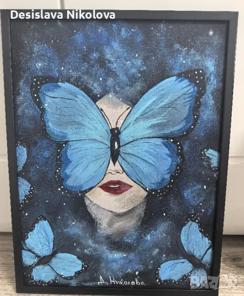 Картина с акрилни бои , снимка 1