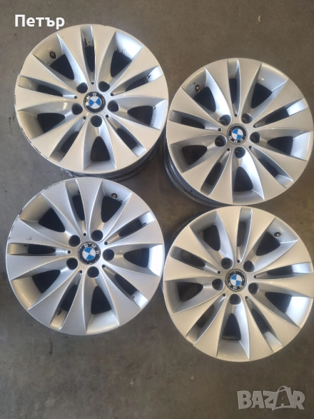 ОРИГИНАЛНИ АЛУМИНИЕВИ ДЖАНТИ ЗА BMW- 5 СЕРИЯ - 5х120х72.6-17 цола, снимка 1