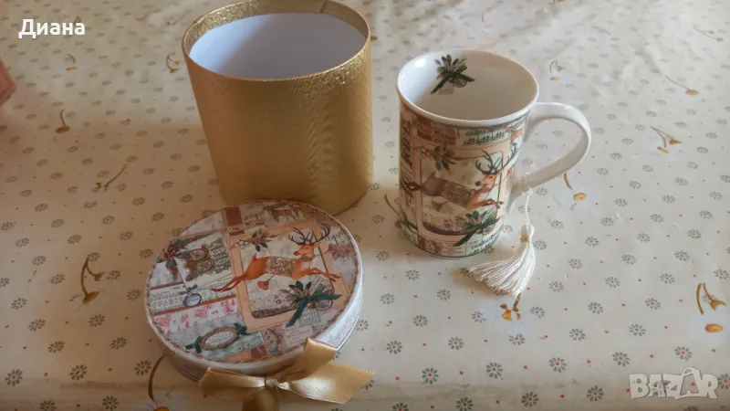 НОВА Коледна чаша, снимка 1