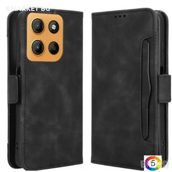 Motorola Moto G15 4G / G15 Power 4G Multiple Card Slots /Magnetic Wallet Калъф и Протектор, снимка 1