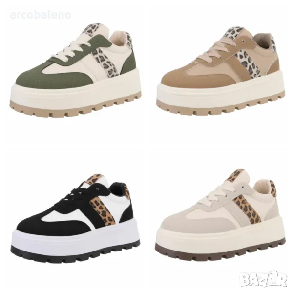 Дамски ниски кецове, 5цвята , снимка 1