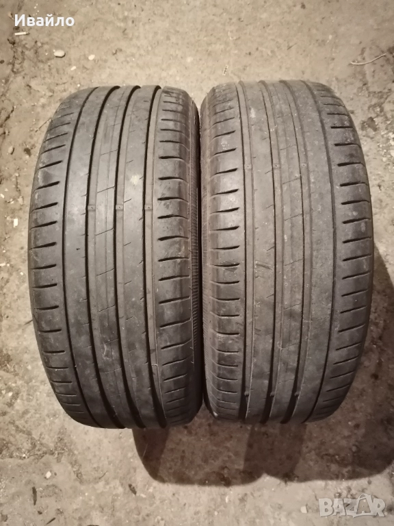 Продавам 2 броя летни гуми 225.50.17 на 1 сезон дот 2021 Apolio, снимка 1