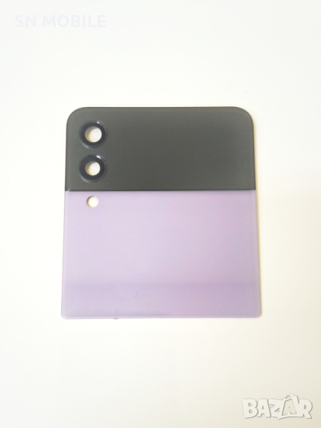 Оригинален заден капак за Samsung Z Flip 3 5G F711 purple употребяван горен, снимка 1