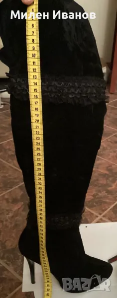 Дамски ботуши- тип чизми Roberto Zago, снимка 1