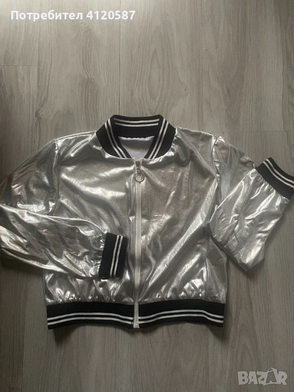 Яке с метален ефект, снимка 1