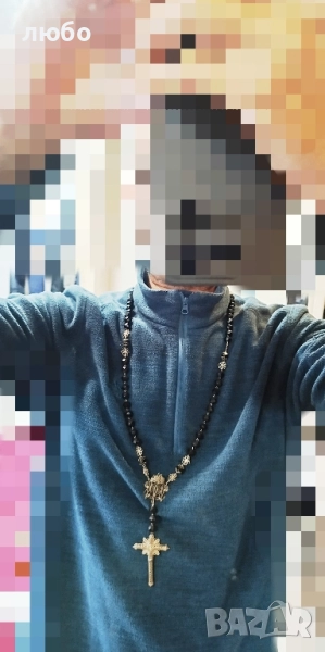 КРЪСТ ФИЛИГРАН 18-19 Век, снимка 1