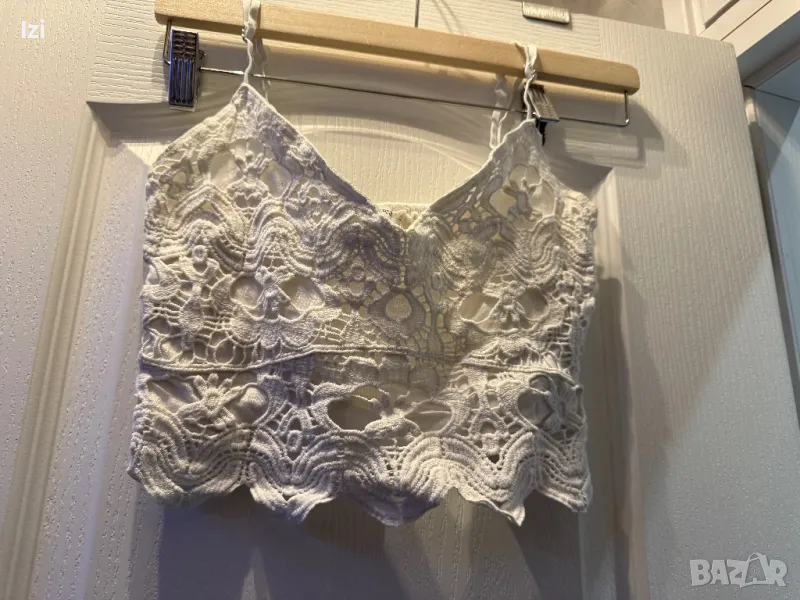 Топ дантелен Stradivarius, снимка 1