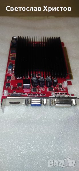 Продавам видео карта nVidia GF 9400GT 128bit 512MB DDR2 HDMI DVI VGA PCI-E, снимка 1