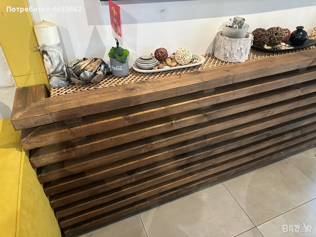 Решетки декорация от масивно дърво, снимка 1