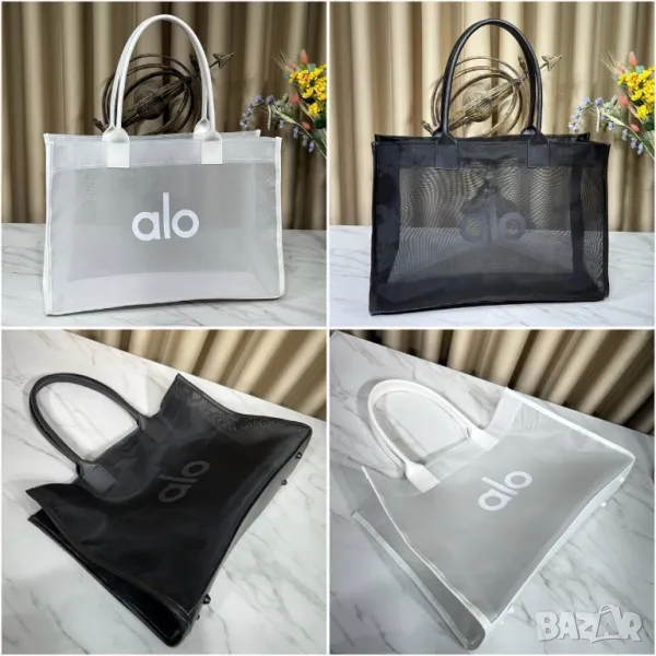 чанти alo Sheer Tote Bag
↔️ 45 cm 
↕️ 30 cm 
🏋️‍♀️, снимка 1