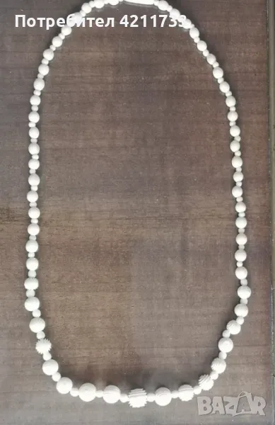 хубав гердан от слонска кост нов, снимка 1