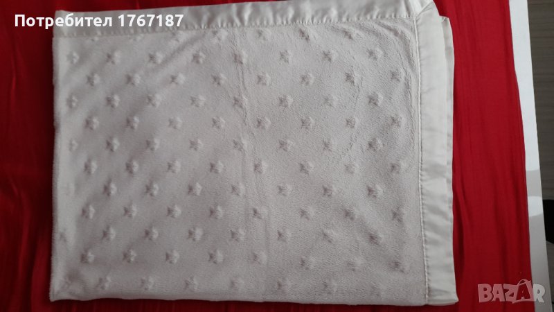 Бебешка завивка, одеало памучна НОВА 101/77 см, снимка 1