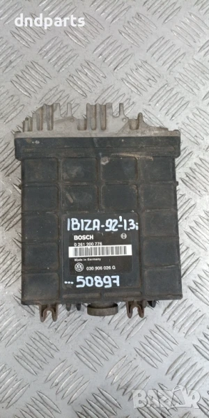 Компютър Seat Ibiza 1.3i 1992г. 030906026G 0261200776 , снимка 1