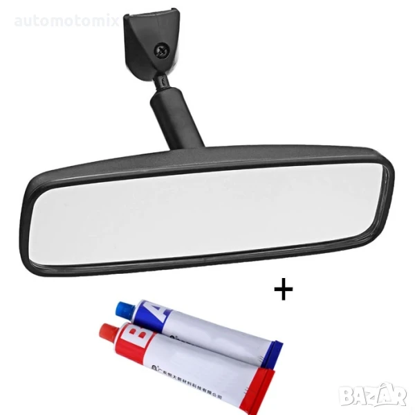ВЪТРЕШНО ОГЛЕДАЛО ЗА ОБРАТНО ВИЖДАНЕ ЗА АВТОМОБИЛ, С ЛЕПИЛО - 372052, снимка 1