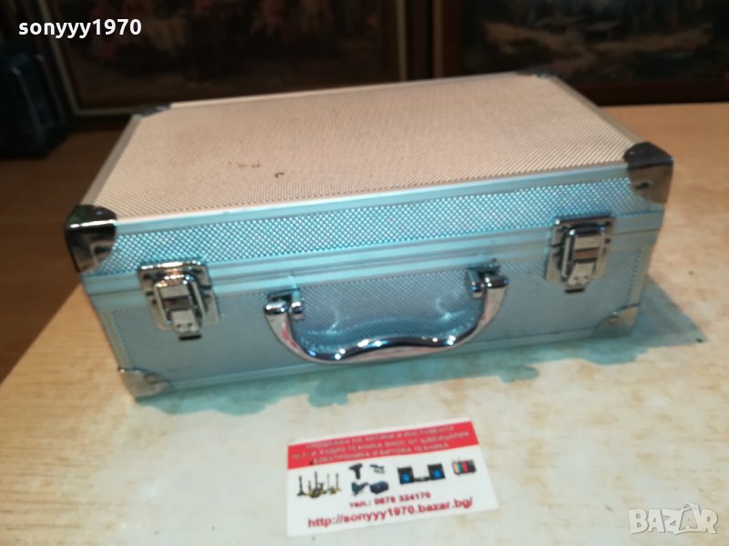 алуминиев куфар 27Х16Х10СМ внос франция 0802221850, снимка 1