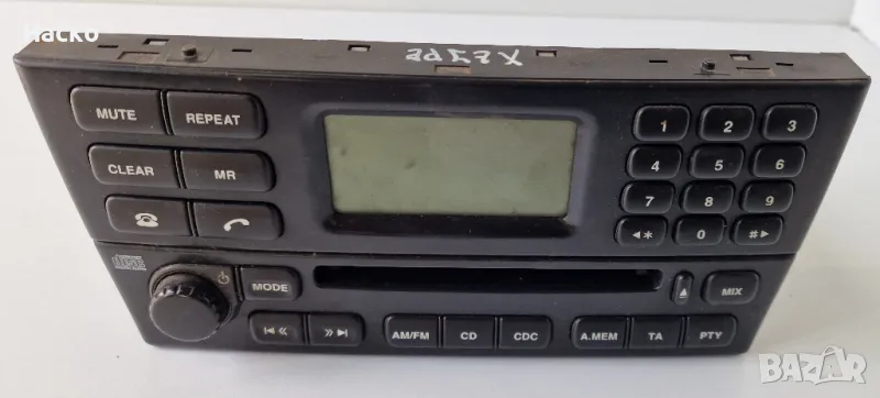 Радио Radio CD СД Ягуар Х-Тайп Х Тайп Х Таип Jaguar X-Type X X Type 4X43-18B876-AB, снимка 1