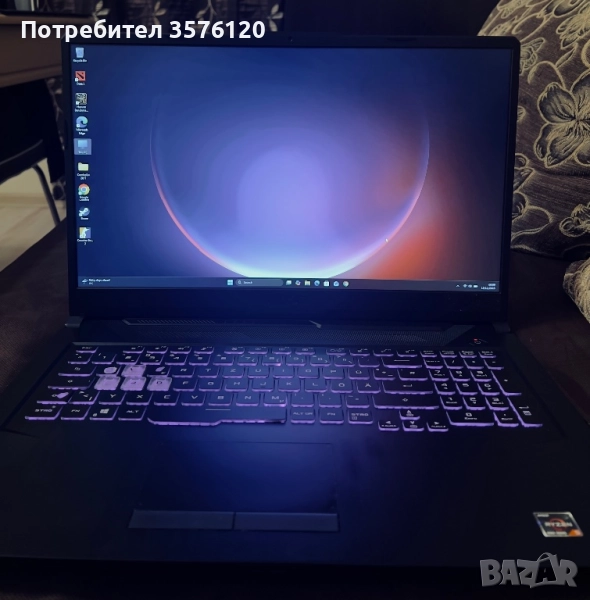 Лаптоп ASUS TUF Gaming A17, снимка 1