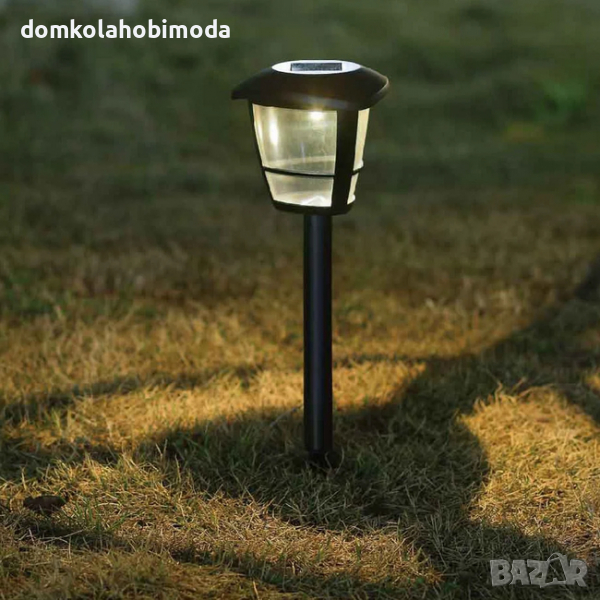 Соларна лампа с бяла светлина,55x15 см , снимка 1