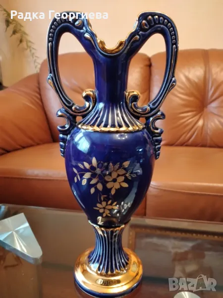 Чешка порцеланова ваза, снимка 1