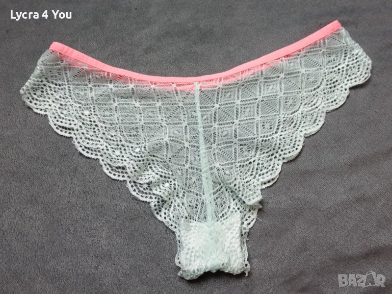 S размер цвят мента дантелени бразилиани, снимка 1