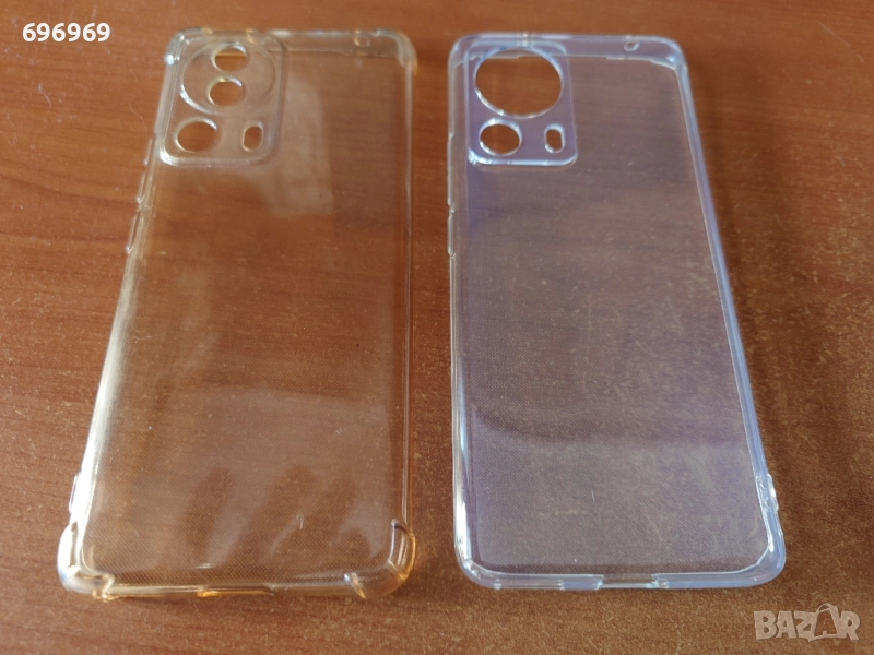 Прозрачен силиконов калъф за Xiaomi 13 Lite, TPU, Slim Fit, снимка 1