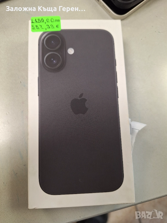 iPhone 16 128gb нов., снимка 1