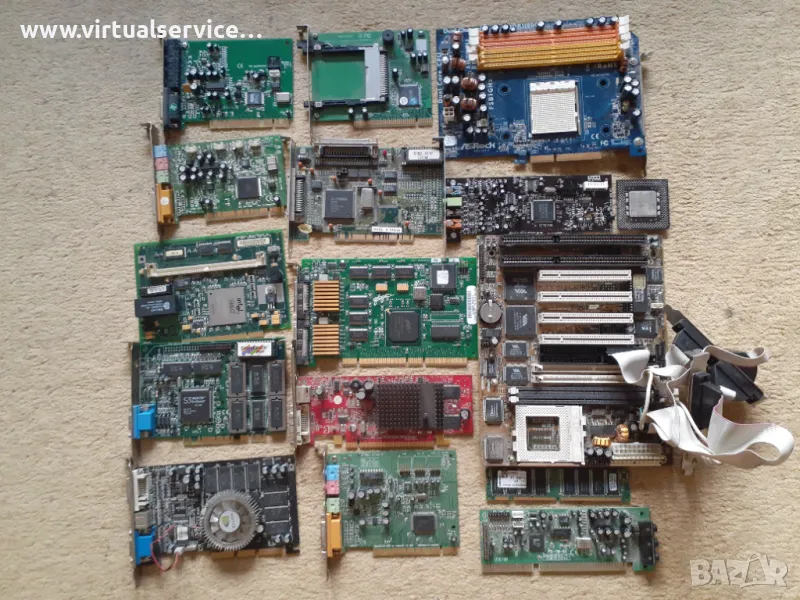 Ретро дъна, PCI, ISA, AGP саунд, видео, SCSI и др.  платки, снимка 1
